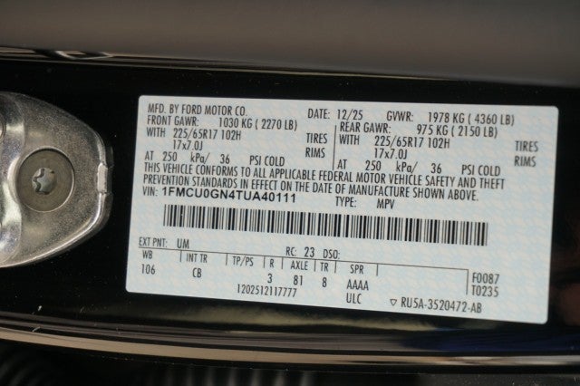 2026 Ford Escape Active