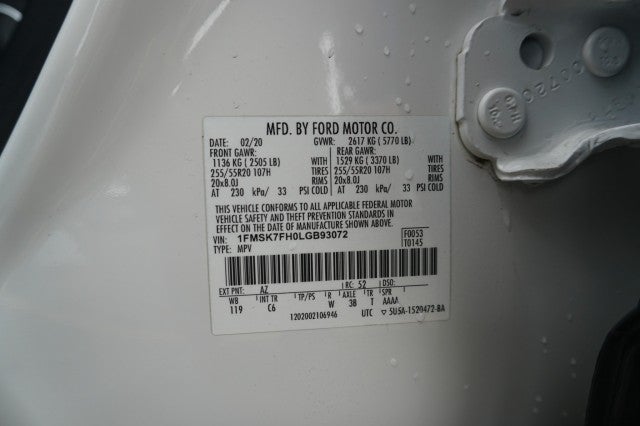 2020 Ford Explorer Limited