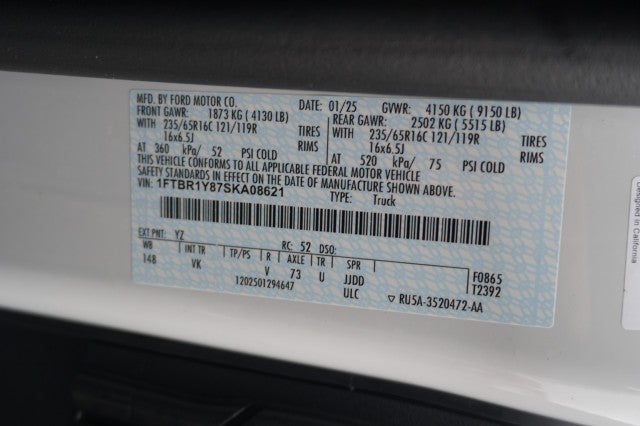 2025 Ford Transit Cargo Van Cargo Van