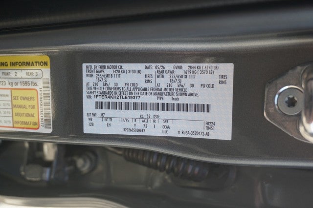 2026 Ford Ranger LARIAT
