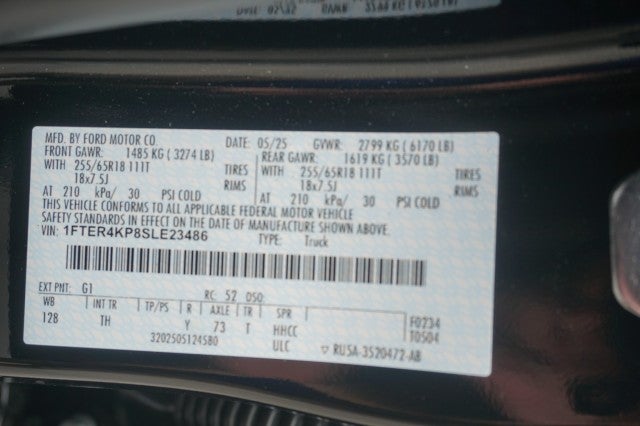 2025 Ford Ranger LARIAT