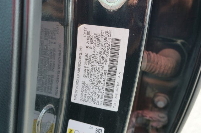 2018 Honda Accord Sedan EX 1.5T