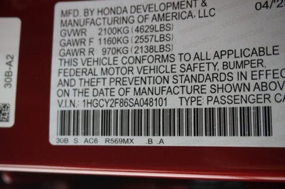2025 Honda Accord Hybrid Touring