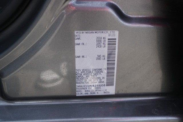 2023 Nissan Altima 2.0 SR