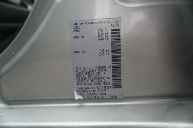 2024 Nissan Altima 2.5 SV