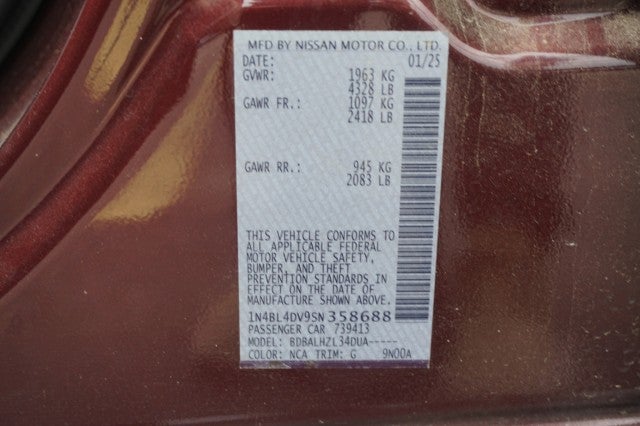 2025 Nissan Altima SV
