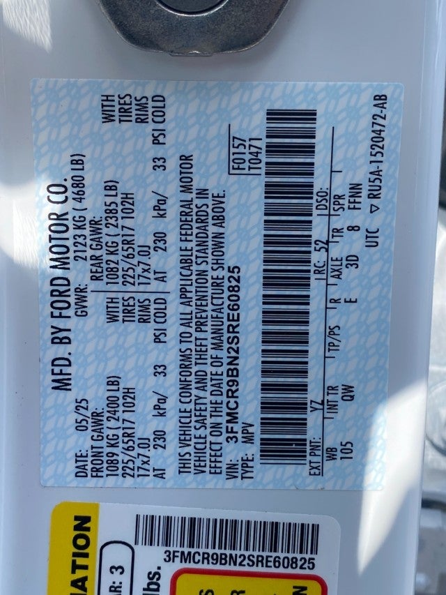 2025 Ford Bronco Sport Big Bend