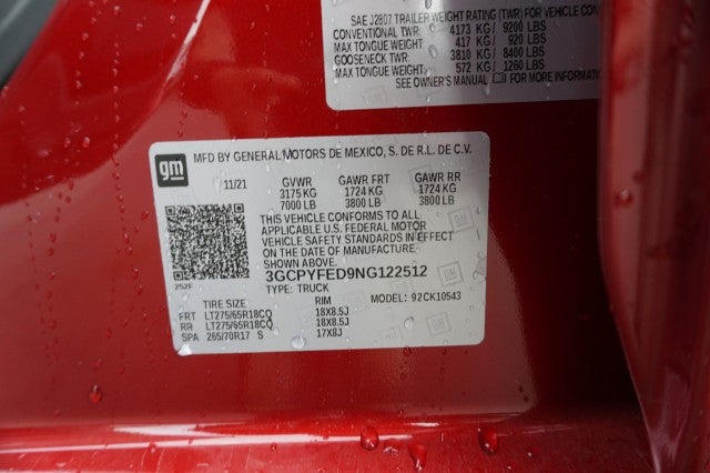 2022 Chevrolet Silverado 1500 LTD LT Trail Boss