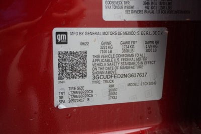 2022 Chevrolet Silverado 1500 LT Trail Boss