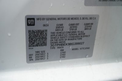 2024 GMC Sierra 1500 SLE