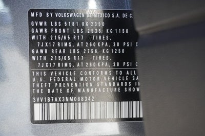2022 Volkswagen Tiguan S