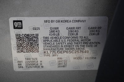 2025 Chevrolet Trax 1RS