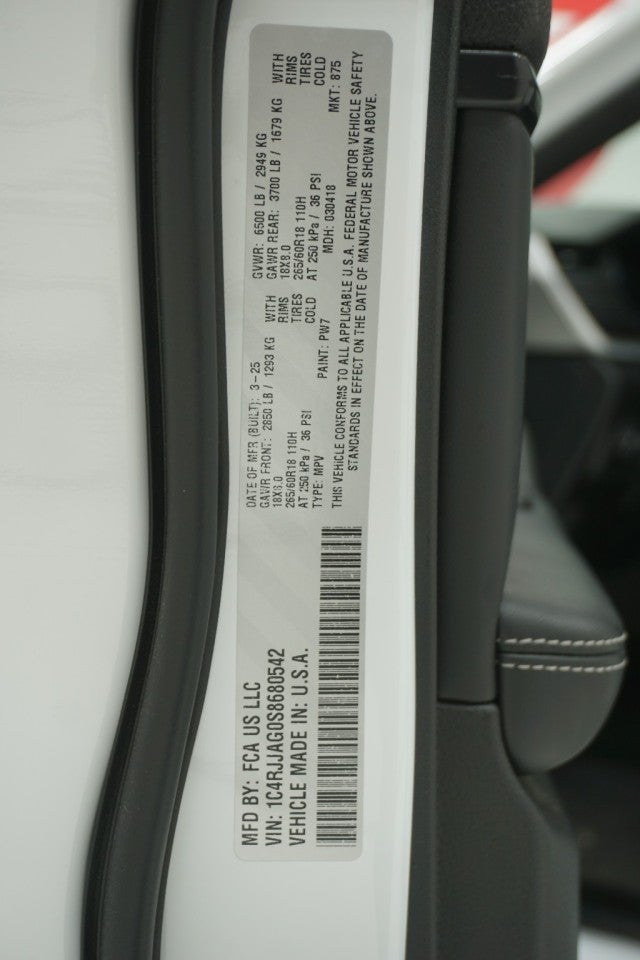 2025 Jeep Grand Cherokee L Altitude X