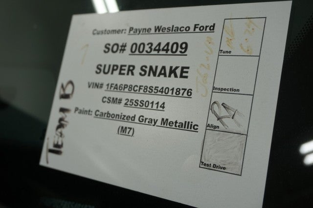 2025 Ford Mustang Super Snake