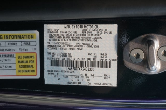 2024 Ford Mustang GT