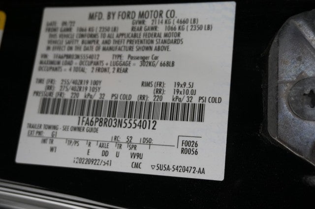 2022 Ford Mustang Mach 1