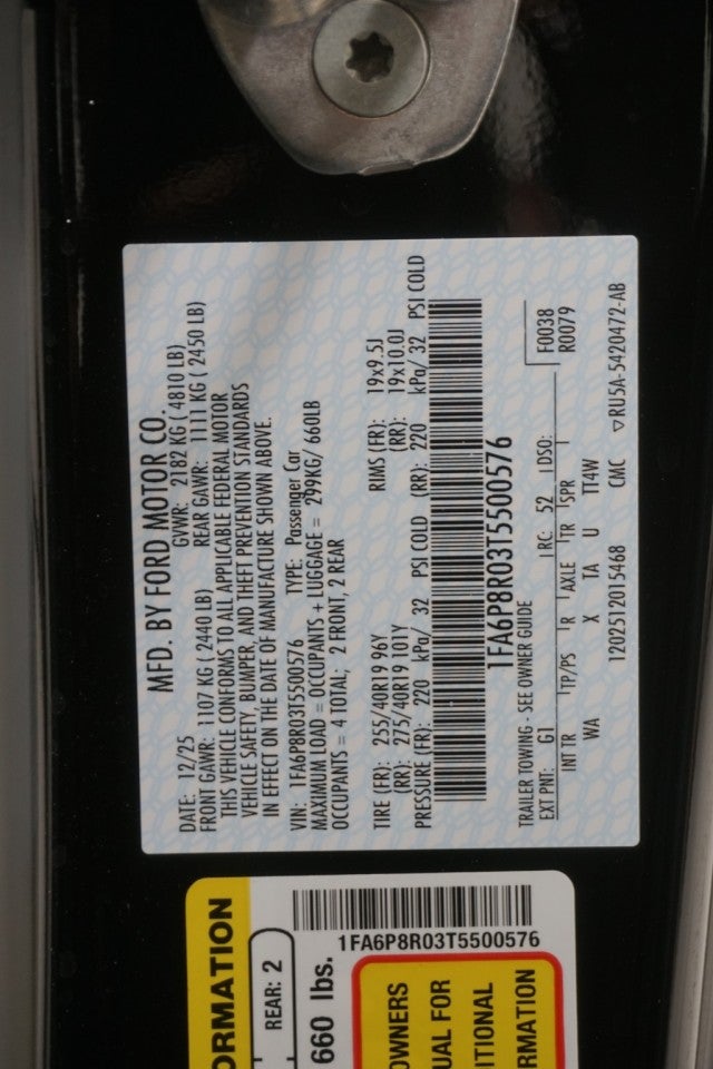 2026 Ford Mustang Dark Horse