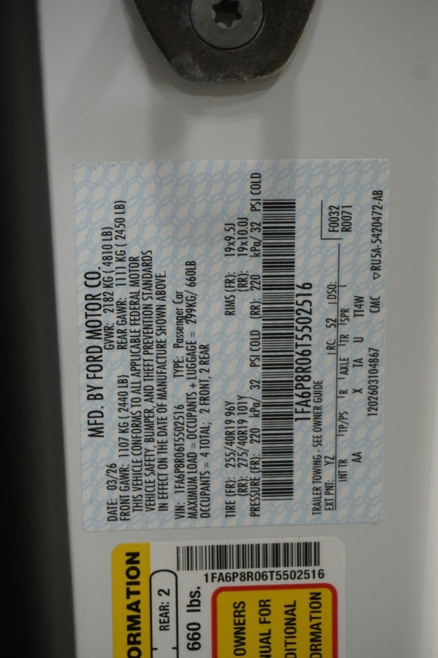 2026 Ford Mustang Dark Horse