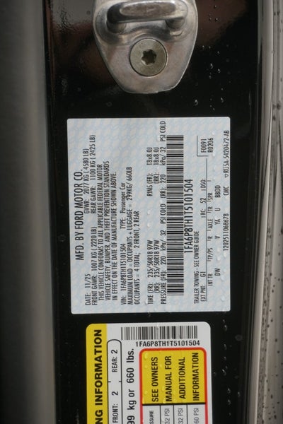 2026 Ford Mustang EcoBoost