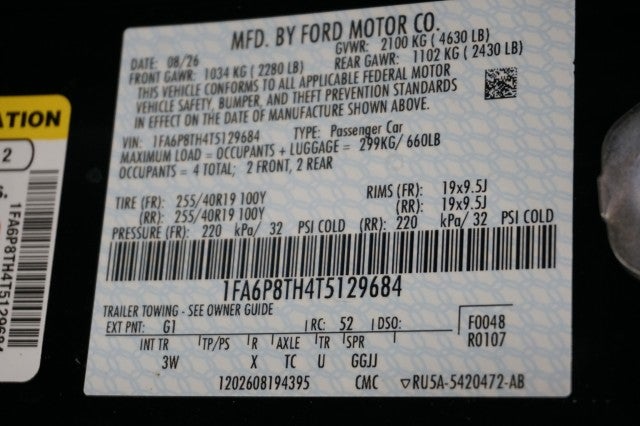 2026 Ford Mustang EcoBoost Premium