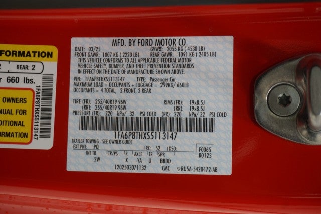 2025 Ford Mustang EcoBoost