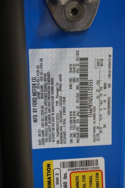 2025 Ford Mustang EcoBoost