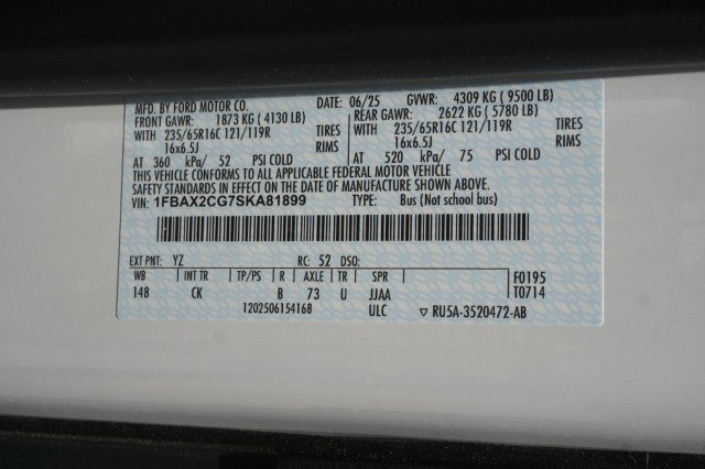 2025 Ford Transit Passenger Wagon XL