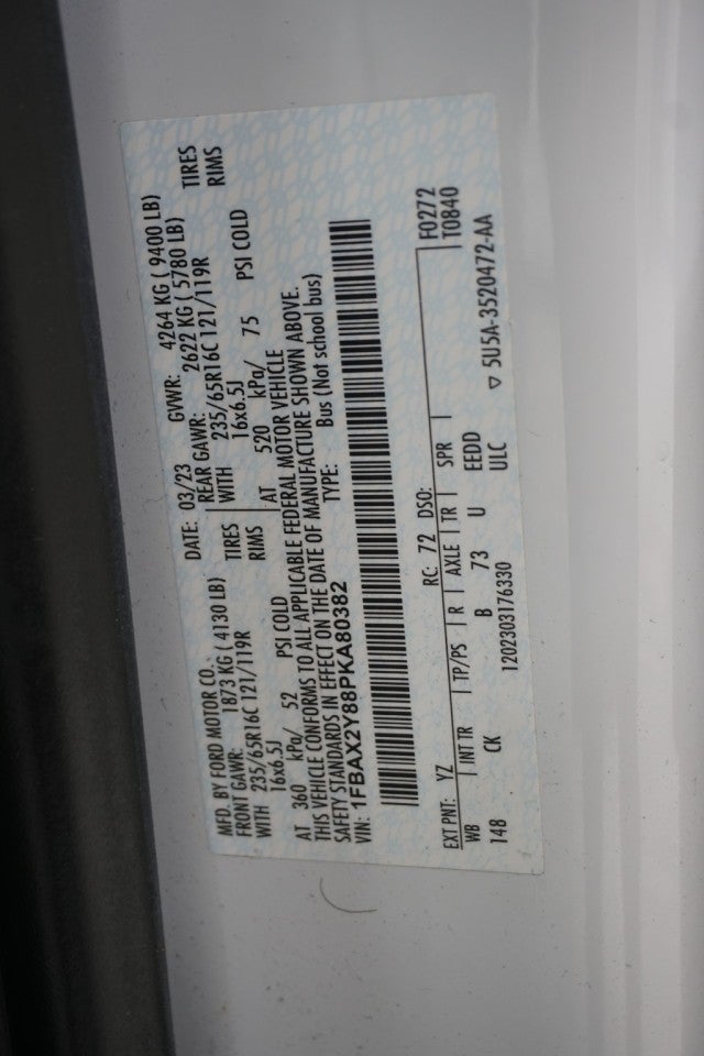 2023 Ford Transit Passenger Wagon XL