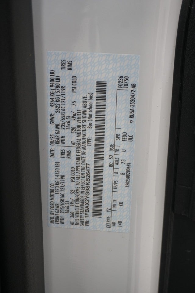 2025 Ford Transit Passenger Wagon XL