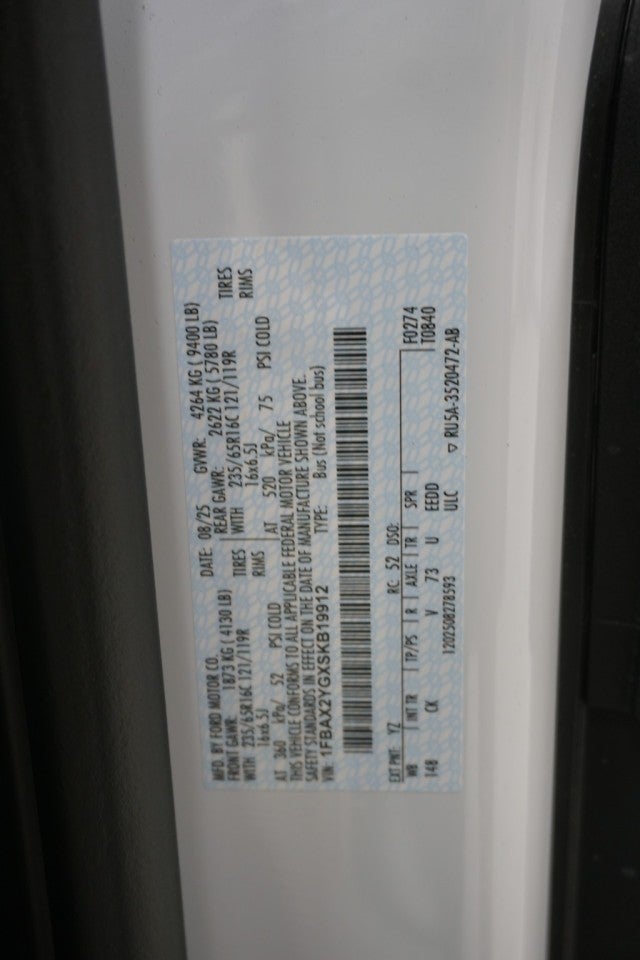 2025 Ford Transit Passenger Wagon XL