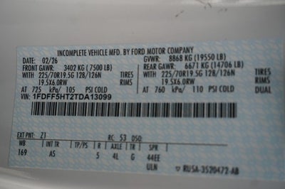 2026 Ford Super Duty F-550 DRW XL