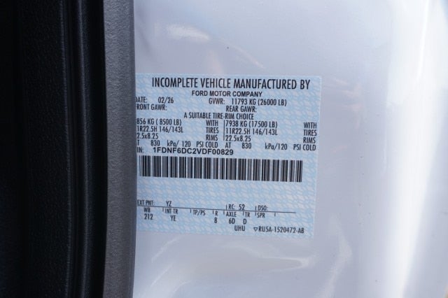 2027 Ford F-650 Straight Frame F-650 SD Diesel Straight Frame