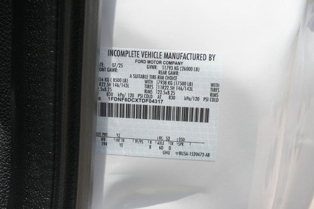 2026 Ford F-650 F-650 Diesel Straight Frame