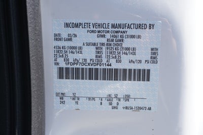 2027 Ford F-750 Straight Frame Base