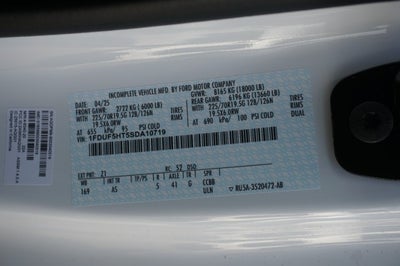 2025 Ford Super Duty F-550 DRW XL