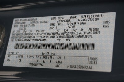 2024 Ford Escape Active