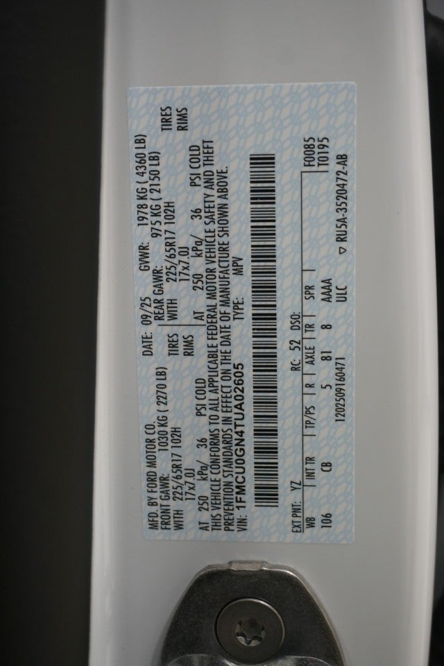 2026 Ford Escape Active