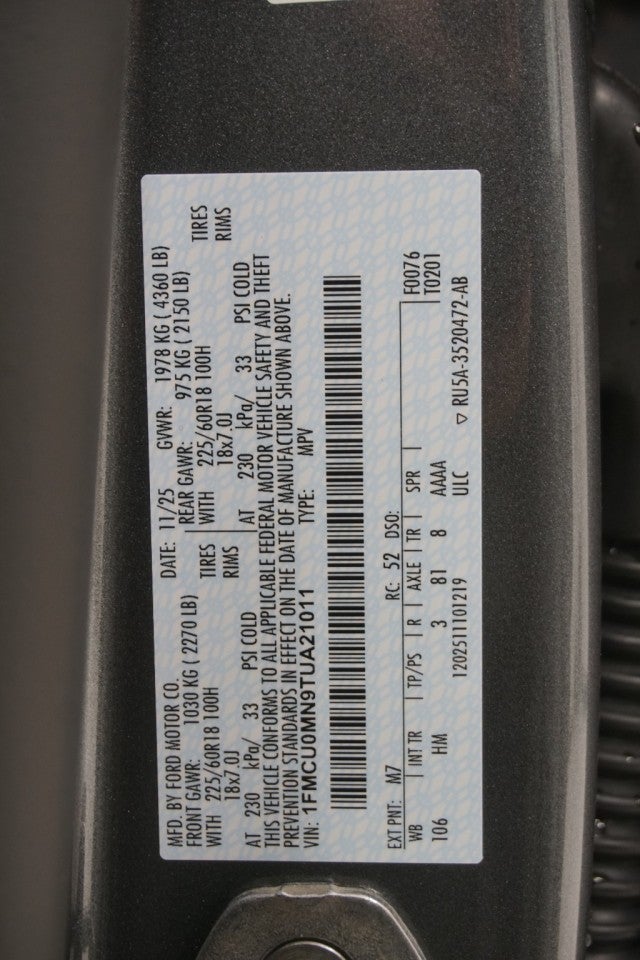 2026 Ford Escape ST-Line