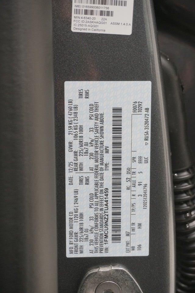 2026 Ford Escape ST-Line Select