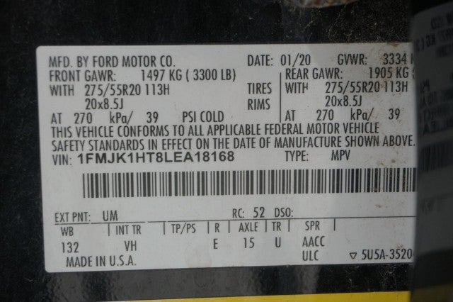 2020 Ford Expedition Max XLT