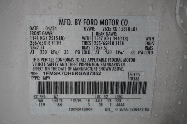 2024 Ford Explorer XLT