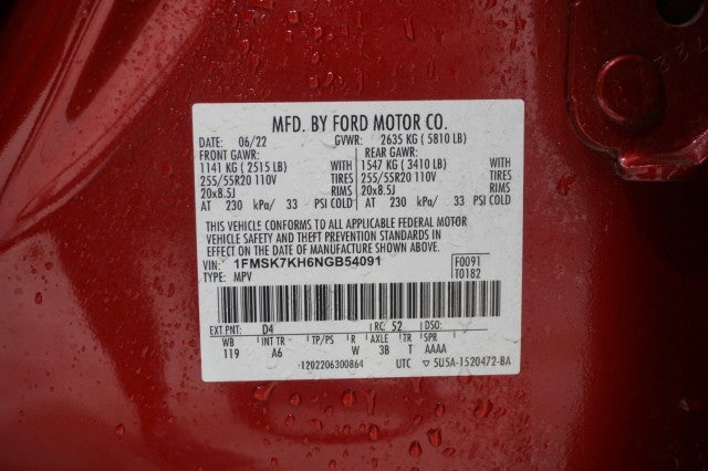 2022 Ford Explorer ST-Line