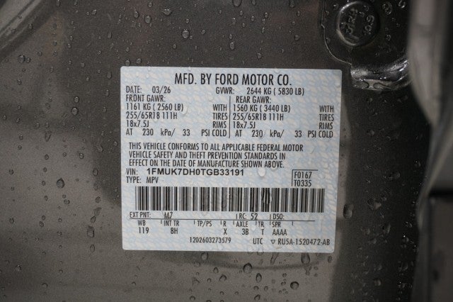 2026 Ford Explorer Active w/100A Pkg