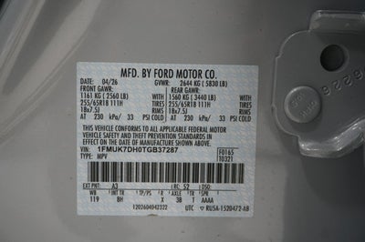 2026 Ford Explorer Active w/200A Pkg