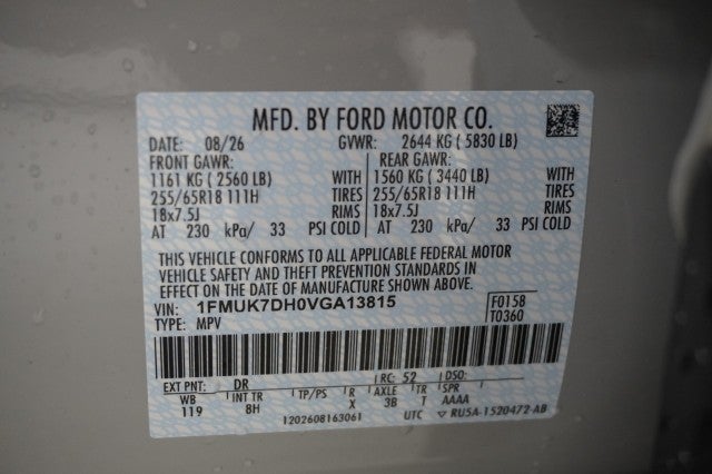 2027 Ford Explorer Active w/200A Pkg