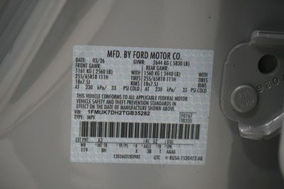 2026 Ford Explorer Active w/100A Pkg