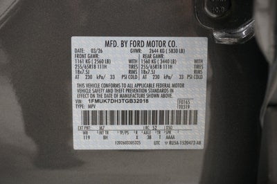 2026 Ford Explorer Active w/200A Pkg