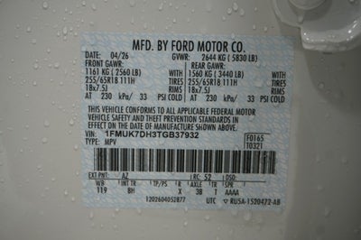 2026 Ford Explorer Active w/200A Pkg
