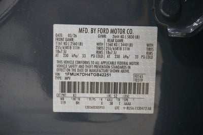 2026 Ford Explorer Active w/200A Pkg