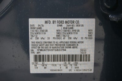 2026 Ford Explorer Active w/200A Pkg